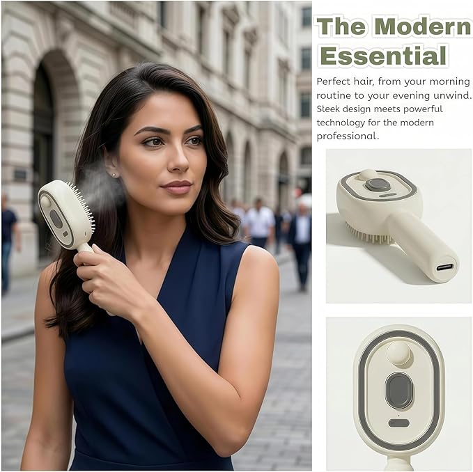 Electric Spray Air Cushion Massage Comb