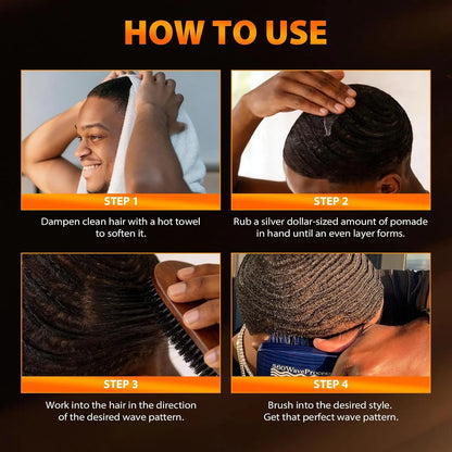 🎁360° Wave Control Pomade For Men