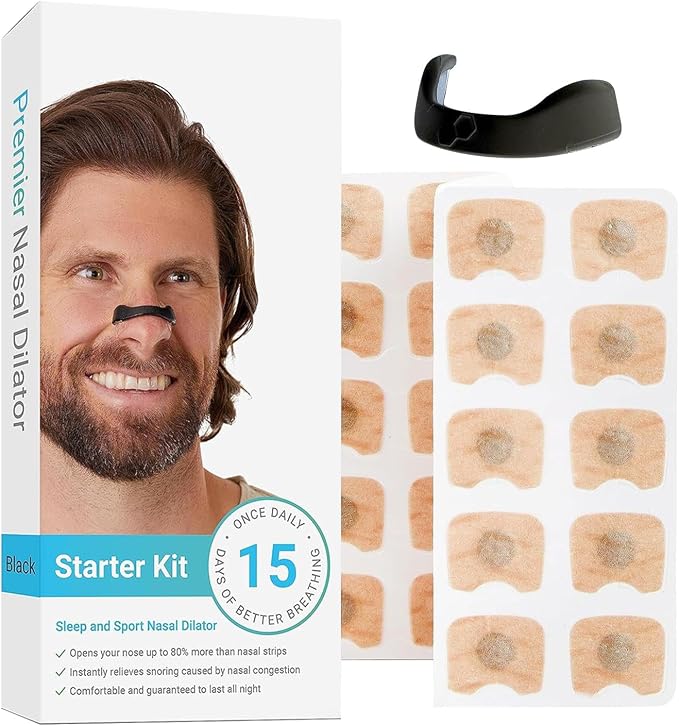 🎁Magnetic Nasal Strips Set For Breathing &amp; Snoring Support