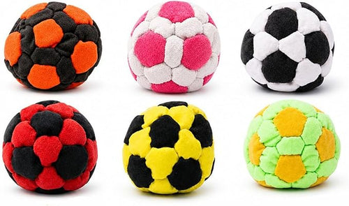 6-Pack Soccer Hackys Footbag for Adults