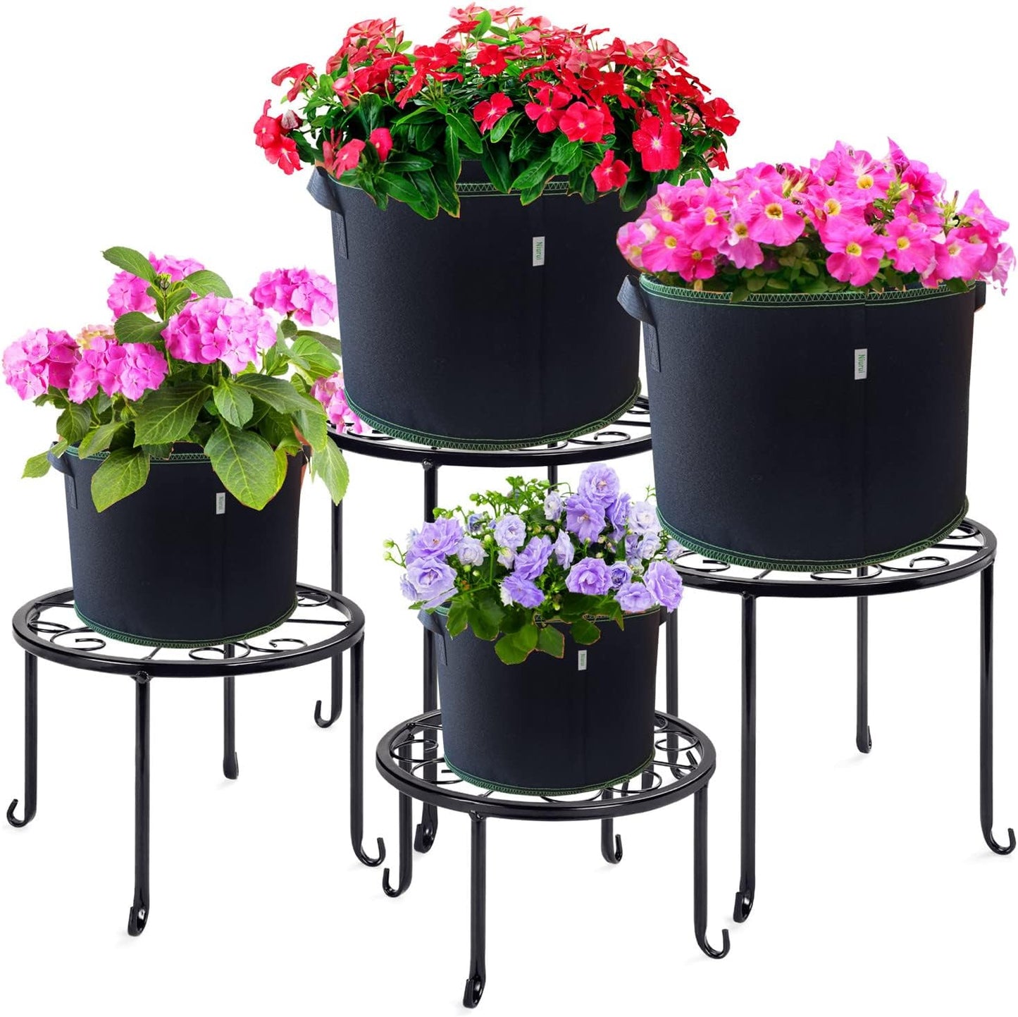 10 Gallon Grow Bags – Heavy Duty Aeration Fabric Pots with Handles for Vegetables, Flowers & Fruits 🪴