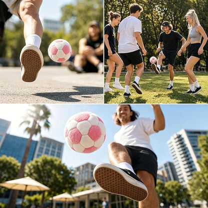 6-Pack Soccer Hackys Footbag for Adults