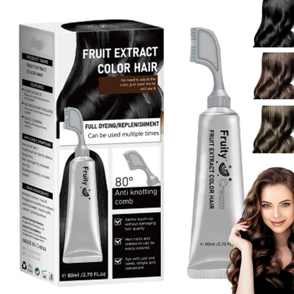 Fruit Essence Hair Dyeing Comb