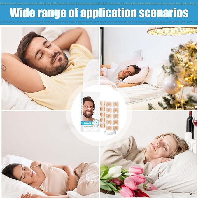🎁Magnetic Nasal Strips Set For Breathing &amp; Snoring Support