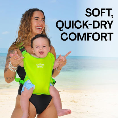 Ergonomic Water Baby Carrier – Quick-Dry Hands-Free Mesh Wrap