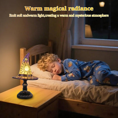 Vintage Gothic Witch Hat Night Light
