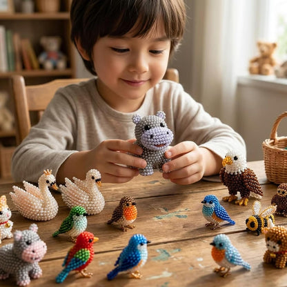 2026 Tiny 3D Beaded Animal DIY Kit
