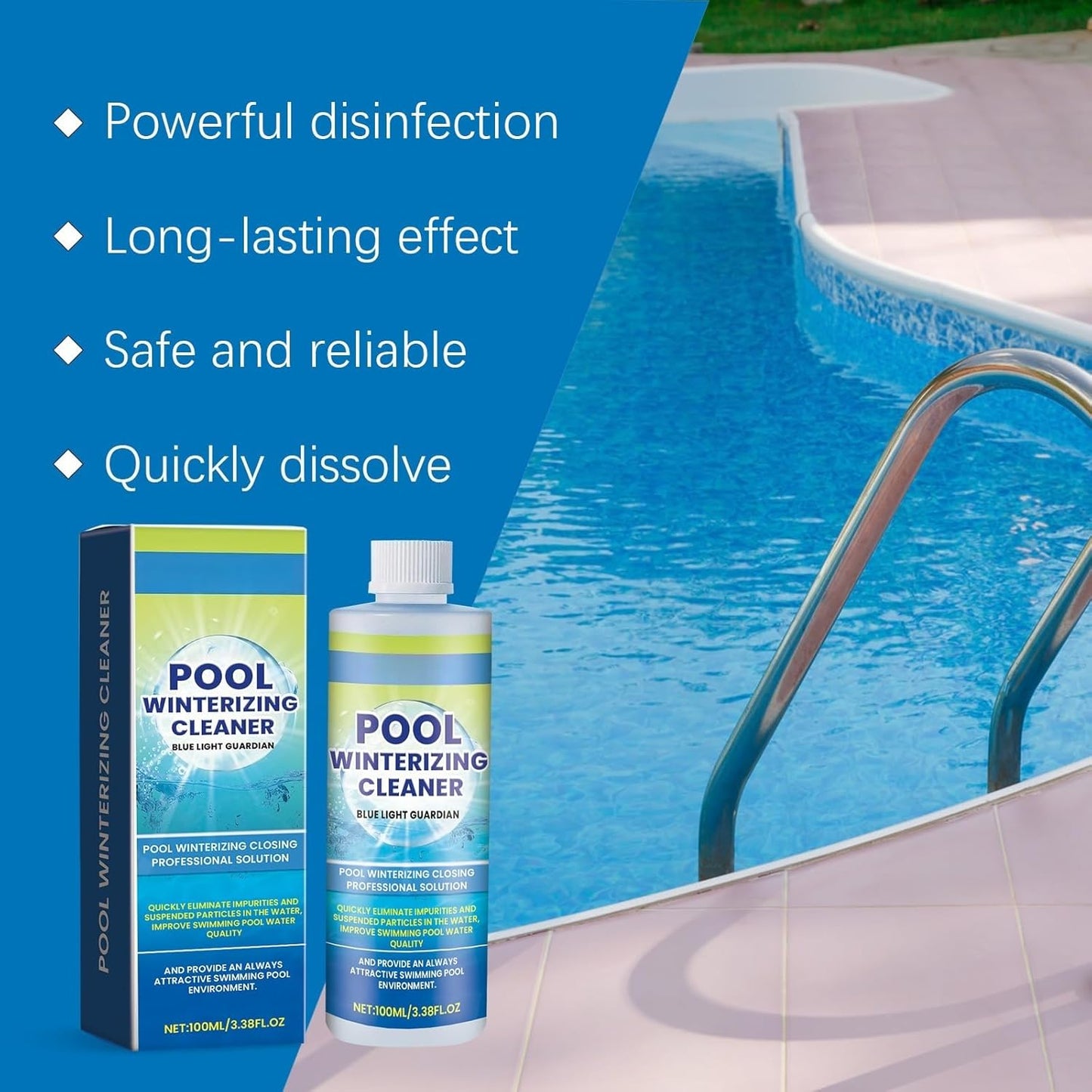 HozoneX Pool Water Clarifying Agent