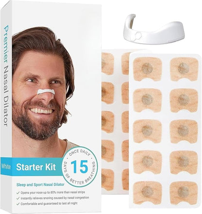 🎁Magnetic Nasal Strips Set For Breathing &amp; Snoring Support