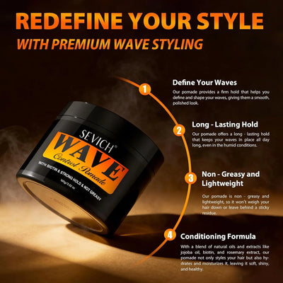 🎁360° Wave Control Pomade For Men
