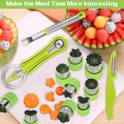 14 Pack Melon Baller Scoop Set