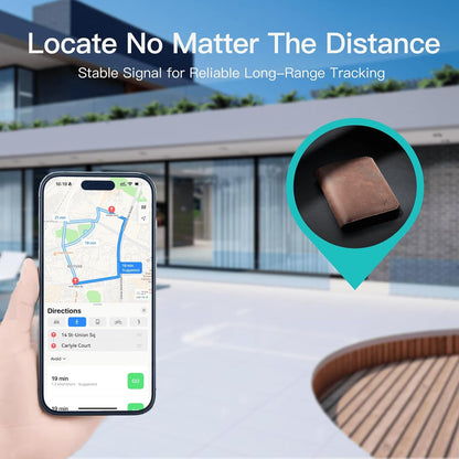 Ultra-thin card-type global tracking locator