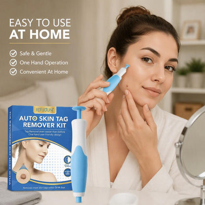 Painless removal kit for skin growths