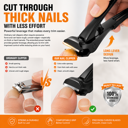 ✂️Professional Extra Long Handle Nail Clippers for Thick & Fungal Nails✨