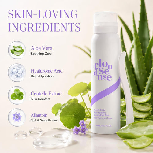 Gentle Hair Removal Cream - Smooth, Soft Skin Without The Pain of Shaving
