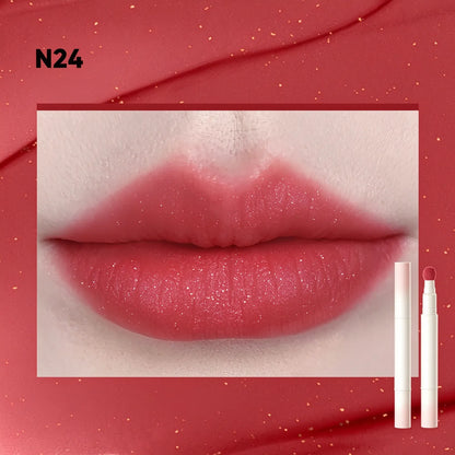 🎁Cushion-Tip Matte Lip & Cheek Tint – Soft-Focus Blur Finish & Buildable Color