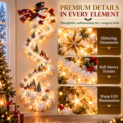 ⭐Christmas Magic Trail Wall Light – Bring Your Christmas Story to Life
