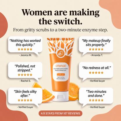 🔥Orange Enzyme Exfoliating Gel