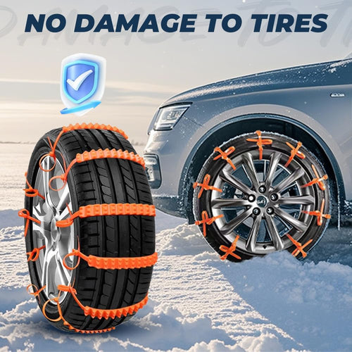 ⭐Snow Tire Chains – Extra Grip for Snowy & Icy Roads