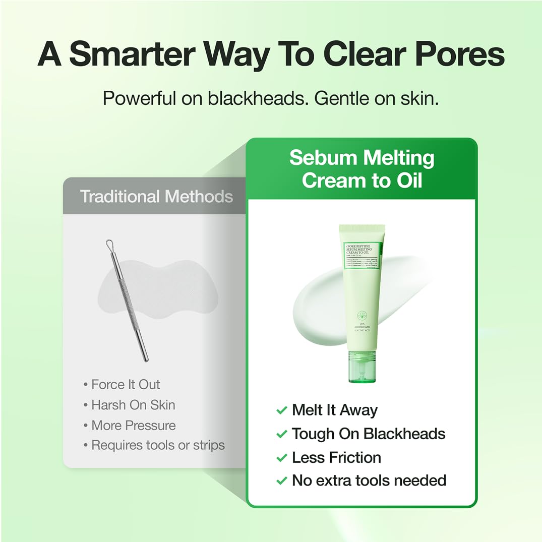 ⭐Blackhead Melting Cream-to-Oil Exfoliator
