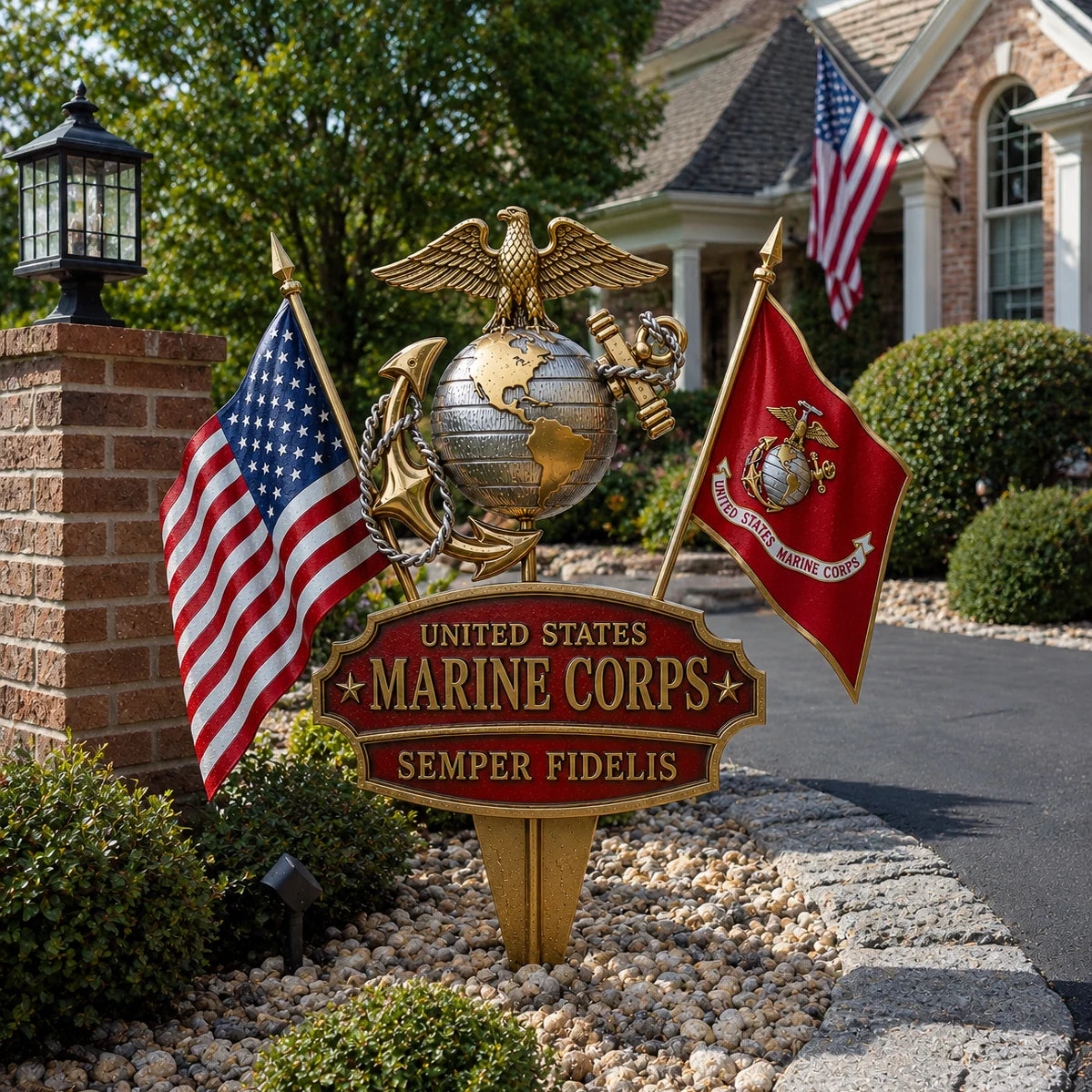 🇺🇸🎖️ Military Branch Tribute Garden Stakes