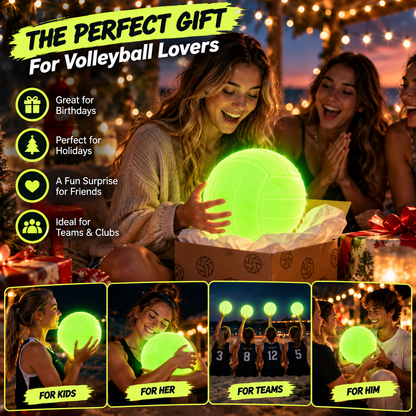 🔥Fluorescent Volleyball – High-Visibility Ball for Beach, Training & Outdoor Play🏐