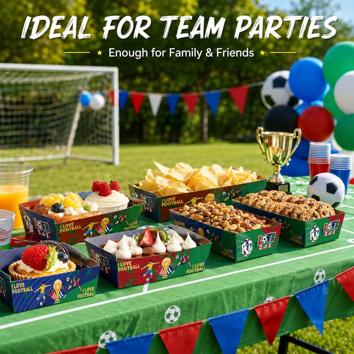 2026 World Soccer Tournament Cup Food Boats