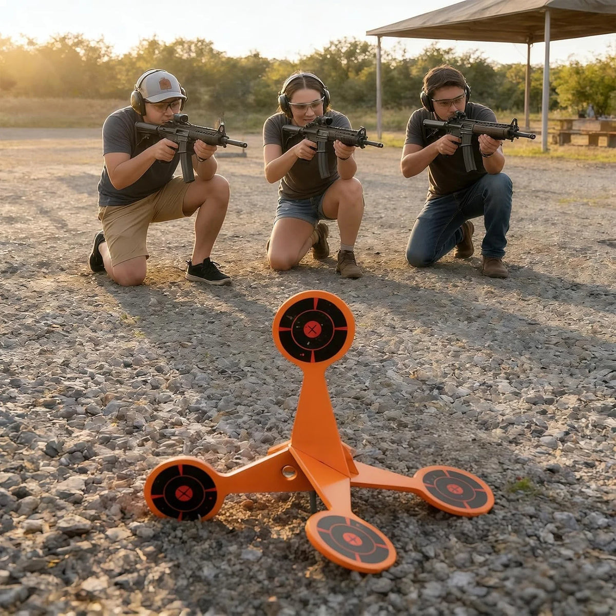 🎁Rolling Flip Reactive Auto-Reset Shooting Target With Steel Construction