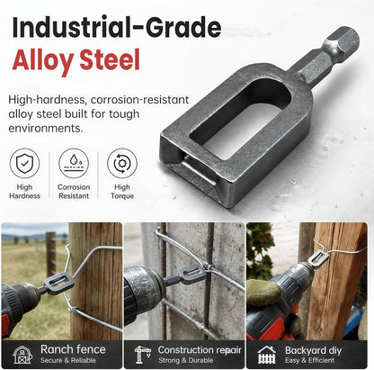 Professional Rebar Tie Wire Twisting Tool for Drills
