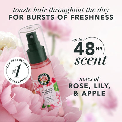 ❤️Herbal Rose Hair Perfume Mist – Fragrance & Frizz Control