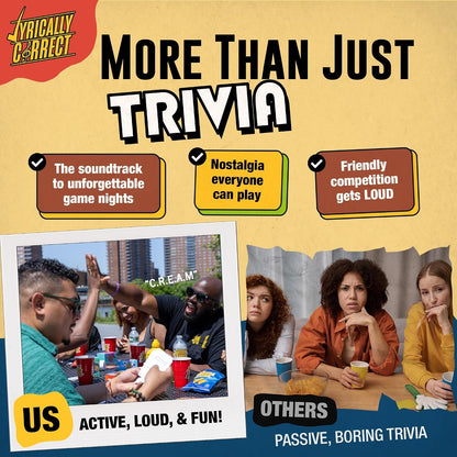 ❤️ 90s R&B Music Trivia Expansion Pack – 80 Cards