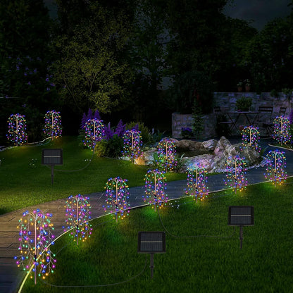 Solar Garden Lights Outdoor Solar Willow Tree Lights