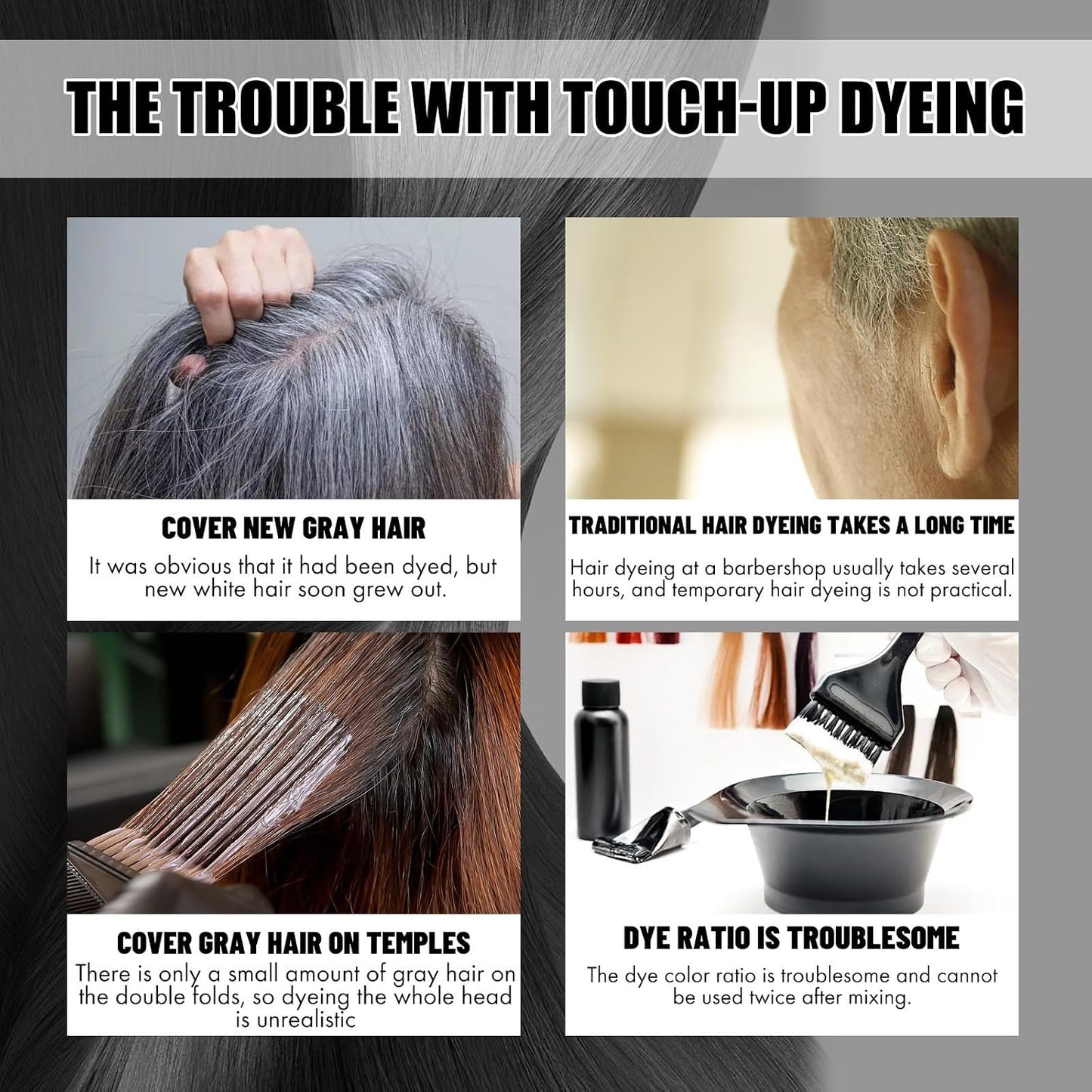 Fruit Essence Hair Dyeing Comb