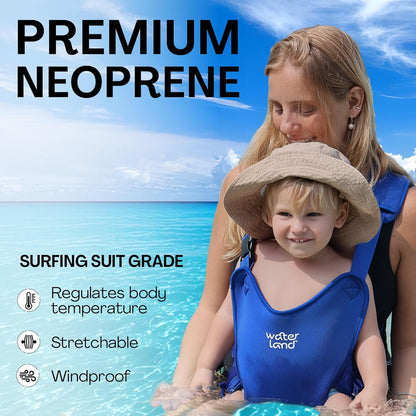 Ergonomic Water Baby Carrier – Quick-Dry Hands-Free Mesh Wrap