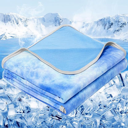 inhand Cooling Throw Blanket (50"x70"), Cooling Blankets for Hot Sleepers
