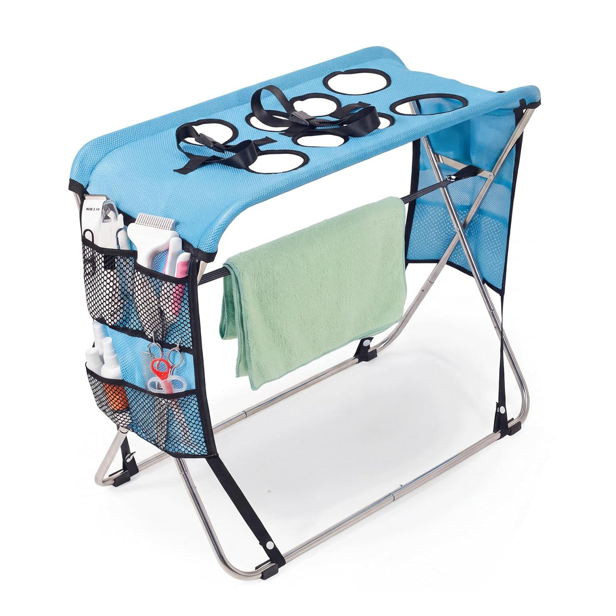 Foldable Pet Grooming Bath Stand for Small &amp; Medium Dogs