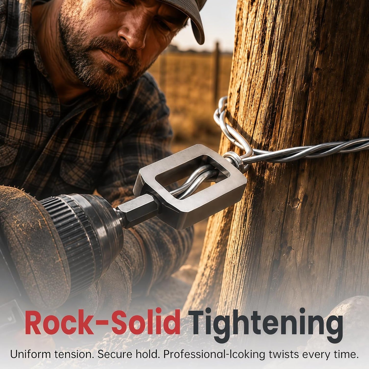 Professional Rebar Tie Wire Twisting Tool for Drills