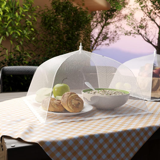 Foldable Food Cover, Mesh Food Cover, Picnic Supplies