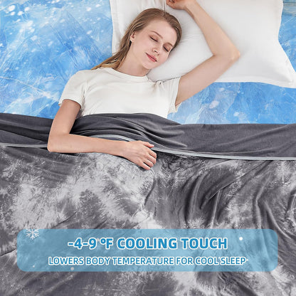 inhand Cooling Throw Blanket (50"x70"), Cooling Blankets for Hot Sleepers