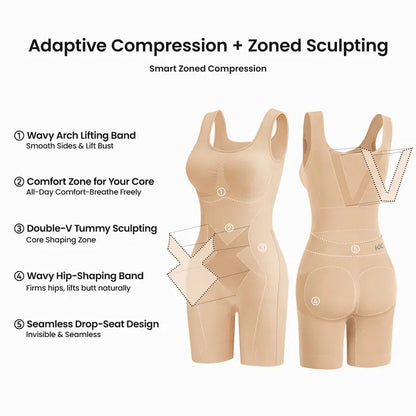 🔥Easy-Off Bodysuit - Tummy Control Butt Liftter Faja Bodysuit