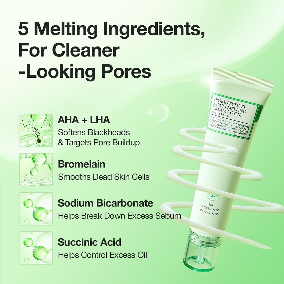⭐Blackhead Melting Cream-to-Oil Exfoliator