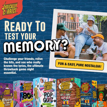 ❤️ 90s R&B Music Trivia Expansion Pack – 80 Cards