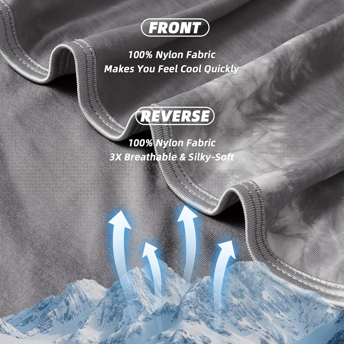 inhand Cooling Throw Blanket (50"x70"), Cooling Blankets for Hot Sleepers