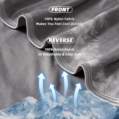 inhand Cooling Throw Blanket (50"x70"), Cooling Blankets for Hot Sleepers