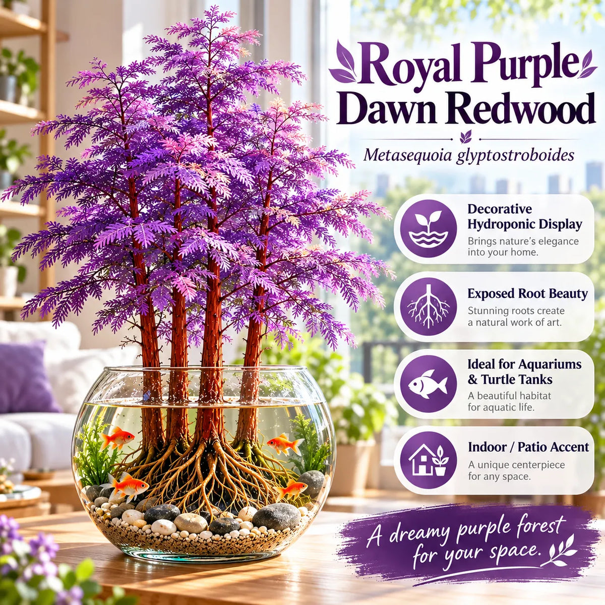 🎉 Hydroponic Dawn Redwood Bulbs - Metasequoia glyptostroboides