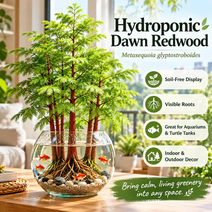🎉 Hydroponic Dawn Redwood Bulbs - Metasequoia glyptostroboides