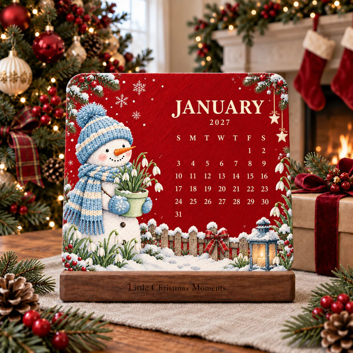 🎉🗓️ Christmas Limited-Edition — 🪴✨ Eco-Friendly Plantable “Timeless” Seed Calendar 2027