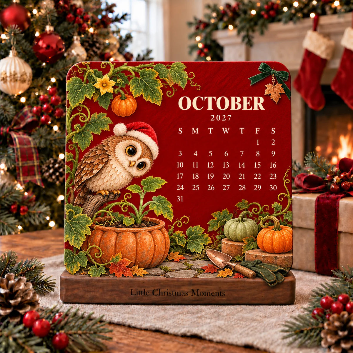 🎉🗓️ Christmas Limited-Edition — 🪴✨ Eco-Friendly Plantable “Timeless” Seed Calendar 2027