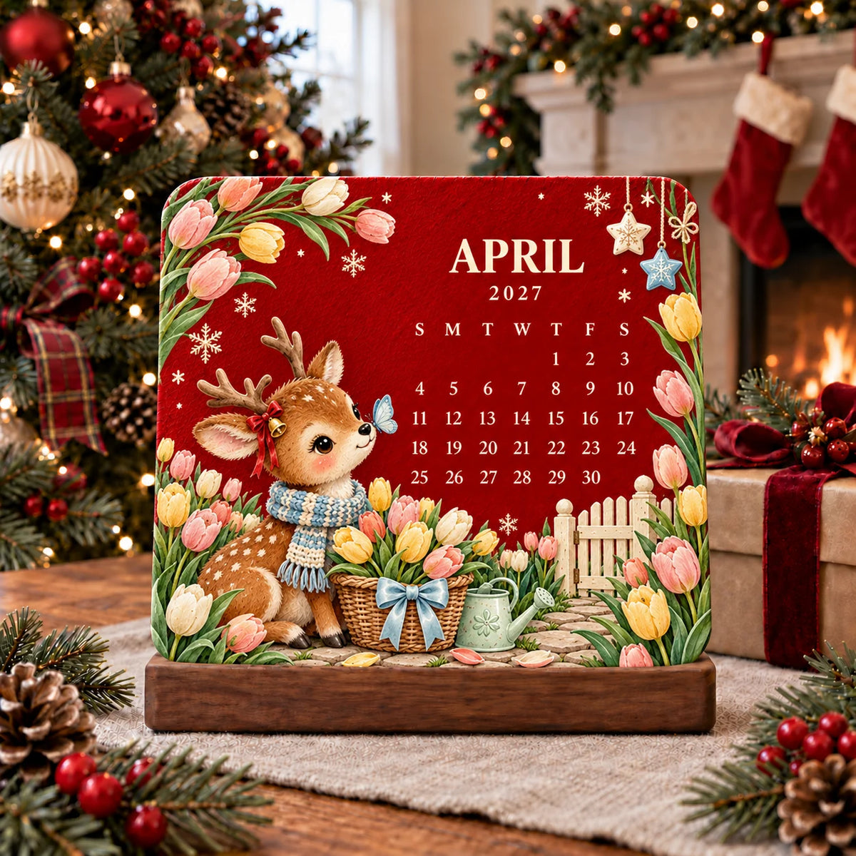 🎉🗓️ Christmas Limited-Edition — 🪴✨ Eco-Friendly Plantable “Timeless” Seed Calendar 2027