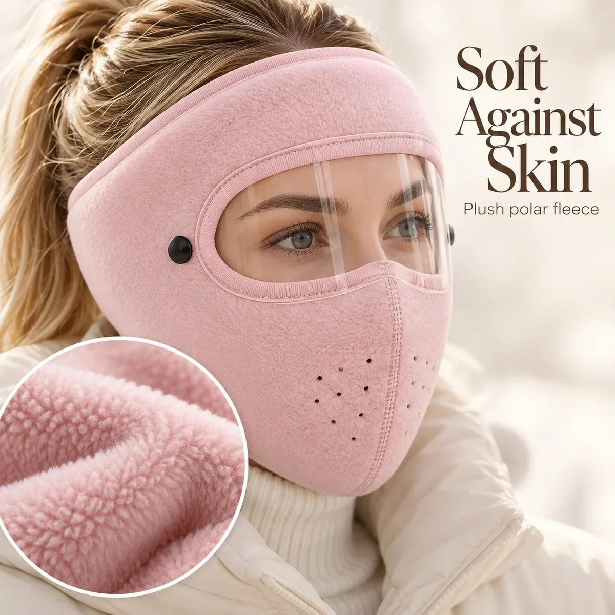 ❄️ Winter Thermal Balaclava with Removable Shield